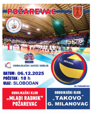 OK “Mladi radnik” dočekuje “Takovo” - Hit Radio Pozarevac, Branicevski okrug